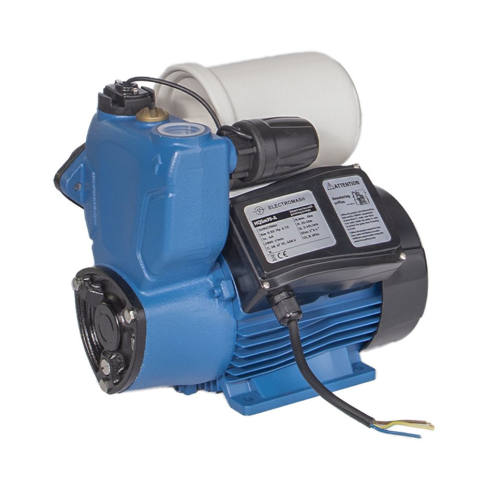 Мини хидрофор Electromash HQSM 60, мощност 0.37 kW, напор 35 м, дебит 2100 л/ч | Хидрофори |  |