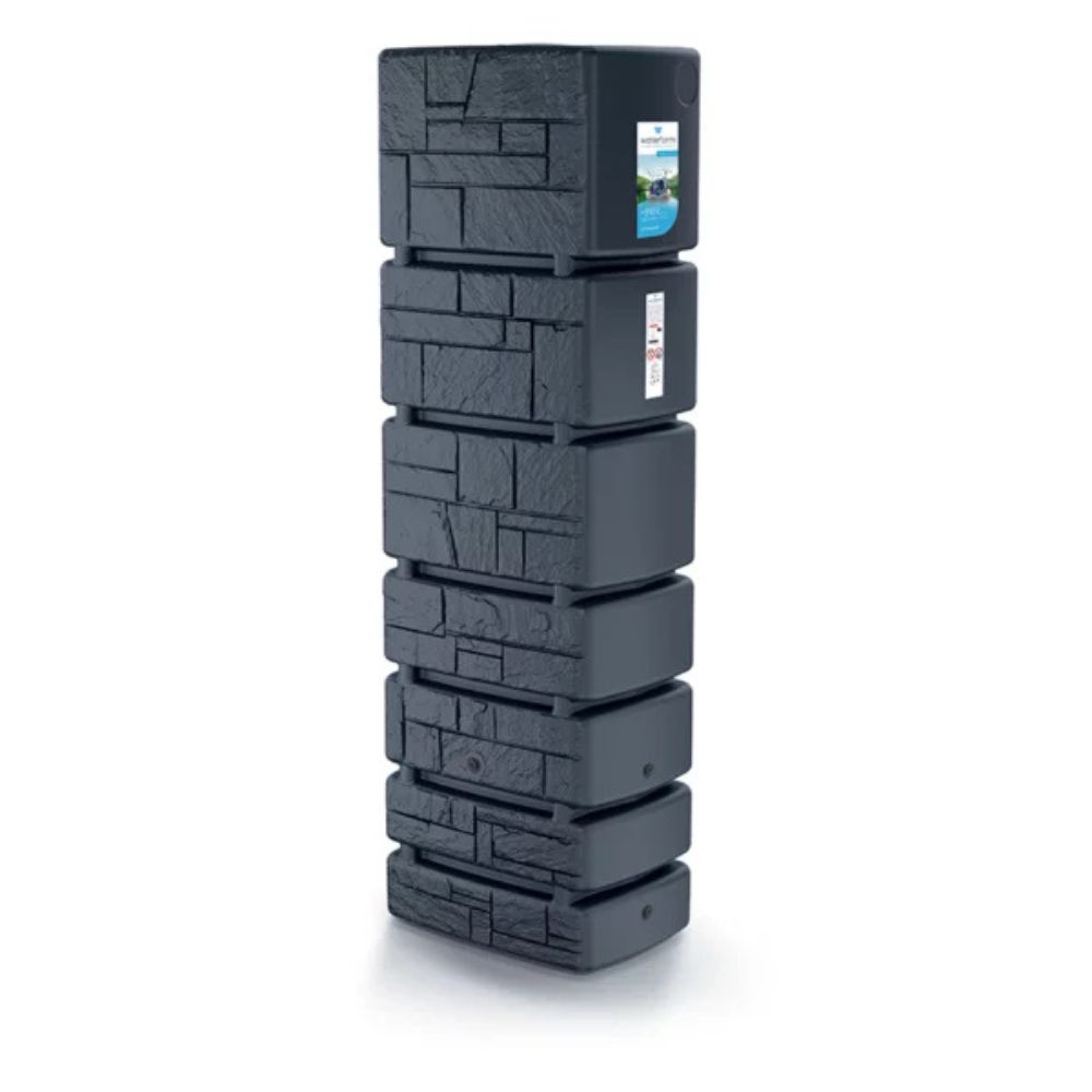 Цистерна за дъждовна вода HydroMoby Arves Tower Stone , 350л (антрацит) | Цистерни за дъждовна вода | Цистерни за вода |