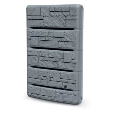 Цистерна за дъждовна вода HydroMoby Arves Wall Stone, 400л (сива) - Цистерни за дъждовна вода