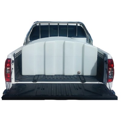 Цистерна за питейна вода HydroMoby PICK UP S9 за пикап, хоризонтална 850 л (бяла) - Цистерни за Вода 500 литра